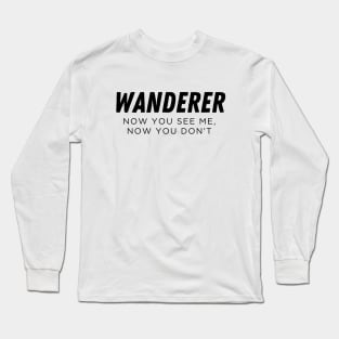 Wanderer Long Sleeve T-Shirt